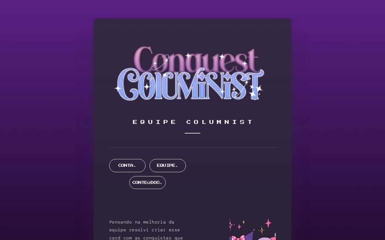 Carrd profile picture for @columnist